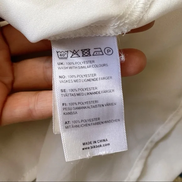 🐚 BIKBOK BOHO OPEN SHOULDER LOOSE FIT BLOUSE! - Picture 8 of 9